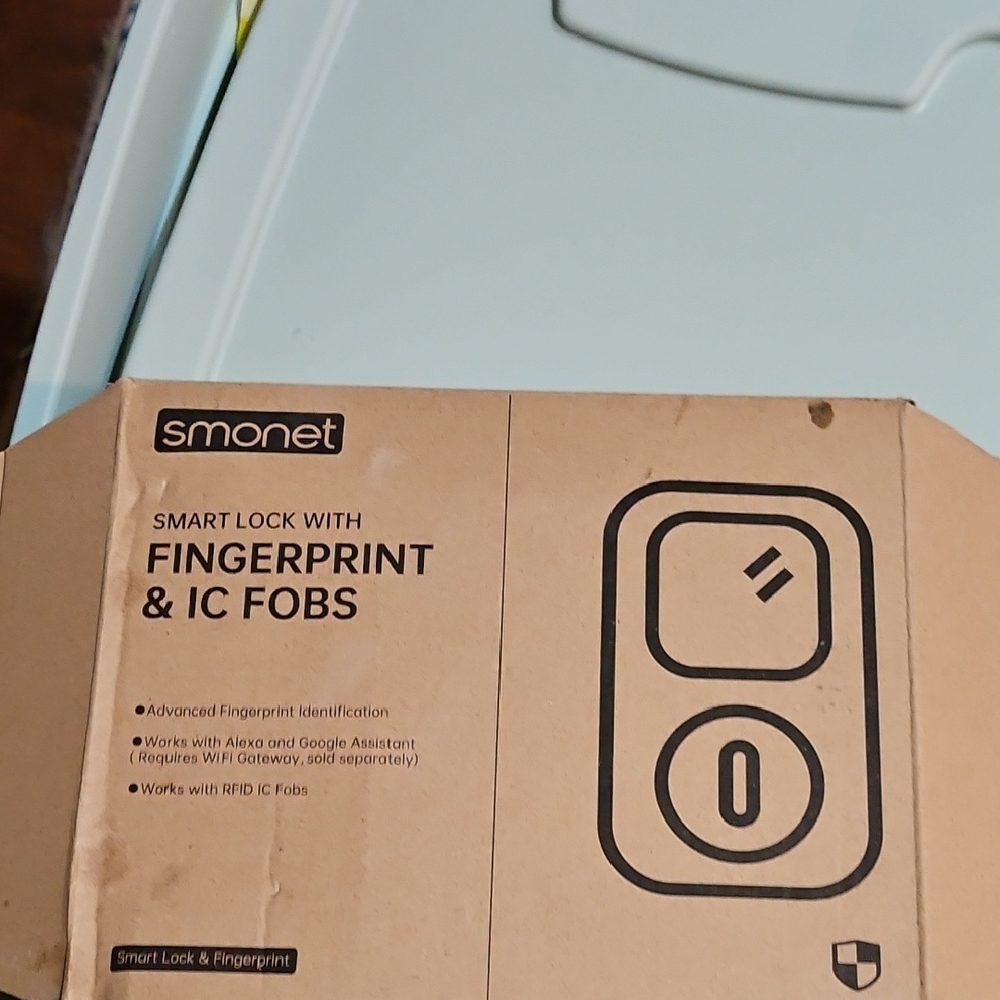 Smonet Smart Lock with Fingerprint & IC Fobs